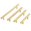 Solid Brass Material Cabinet Handles Long Handle Wardrobe Handles  Wardrobe Door