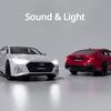 1:32 RS7 A4 Modellauto Spielzeug Legierung Druckguss Hohe Simulation Sound Licht Rückziehbar Fahrzeuge Modelle für Kinder Sammlung Geburtstagsgeschenke