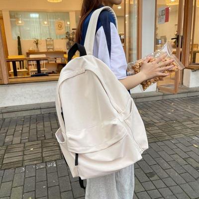 Kadın Japon Tarzı Kanvas Kolej Sırt Çantası - Günlük & Geniş