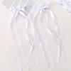LOVEKIKI 2Pcs Long Tassel Hair Bow Hair Clips for Girl Lovely Ribbon Headwear Ins Party Ponytail Barrette Women Hair Accessories