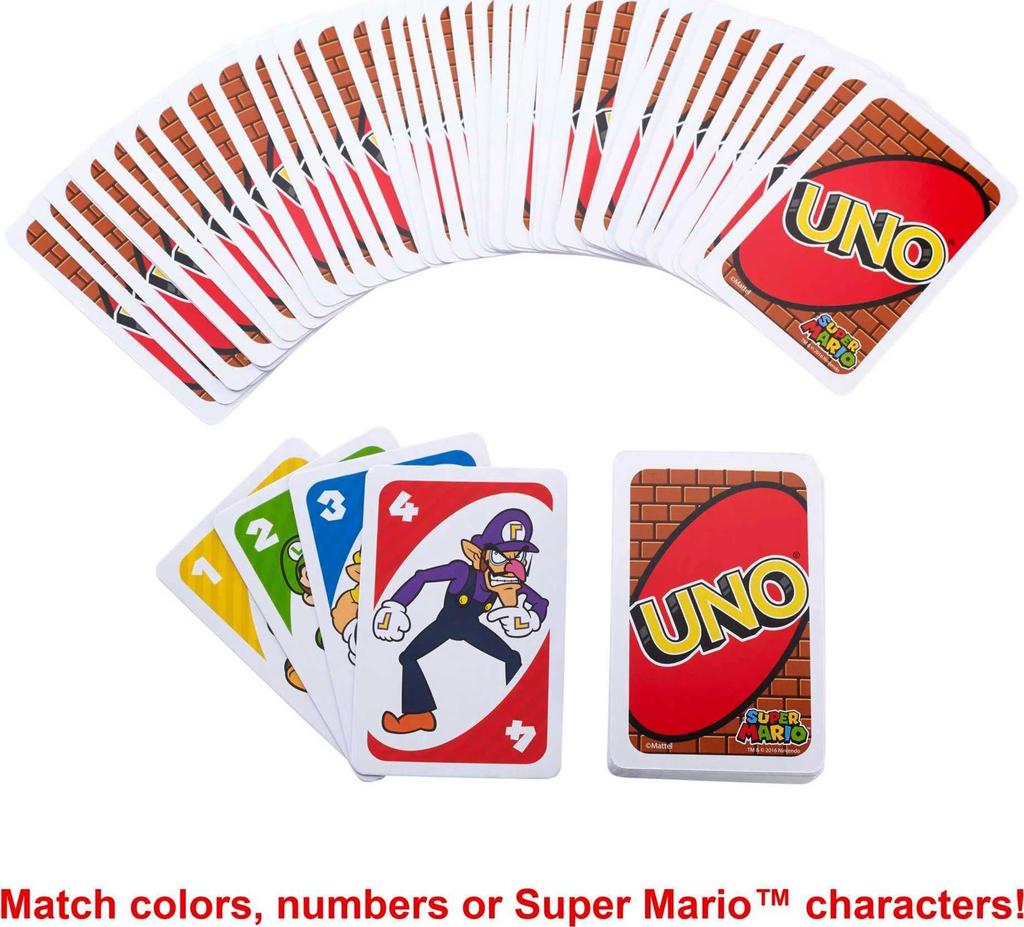 UNO Super Mario [Special Rule Cards: Invincible Mario & White Mario] DRD00