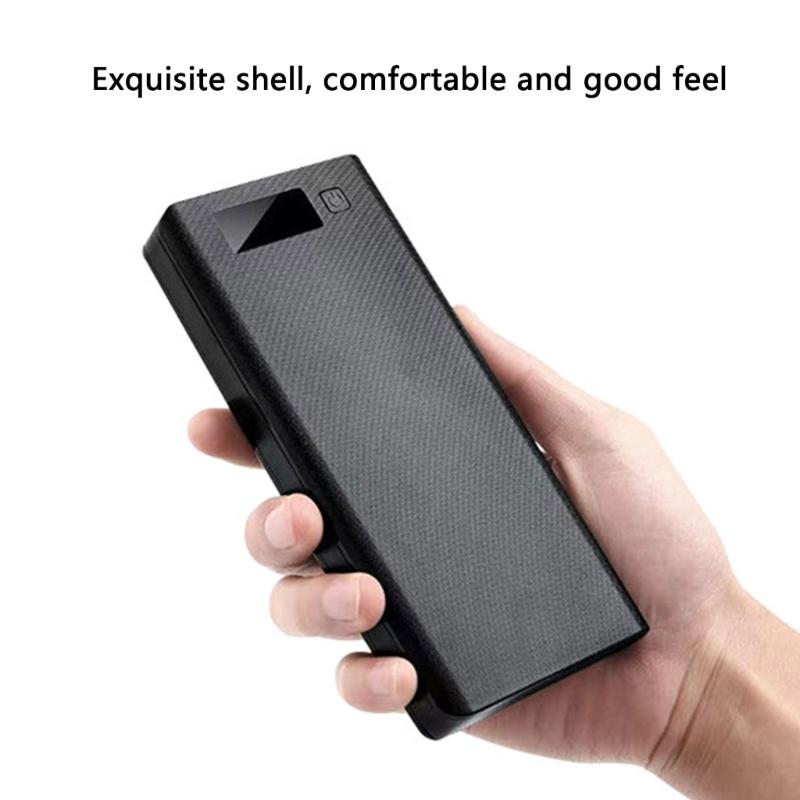 8Slot 18650 Battery Holder Case Portable PowerBank Shell Easy Assembly Durability Plastic Box for 8x18650 Battery