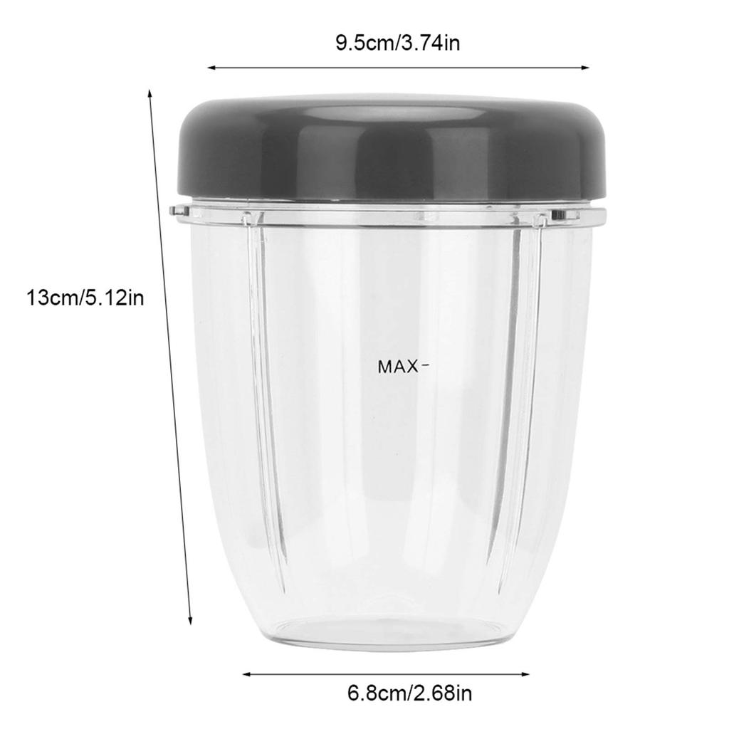 Replacement Cup Lid for NutriBullet 900W Blender, Easy To Clean, Large Capacity, Easy To Clean, Fits Small Cup (18 Oz)
