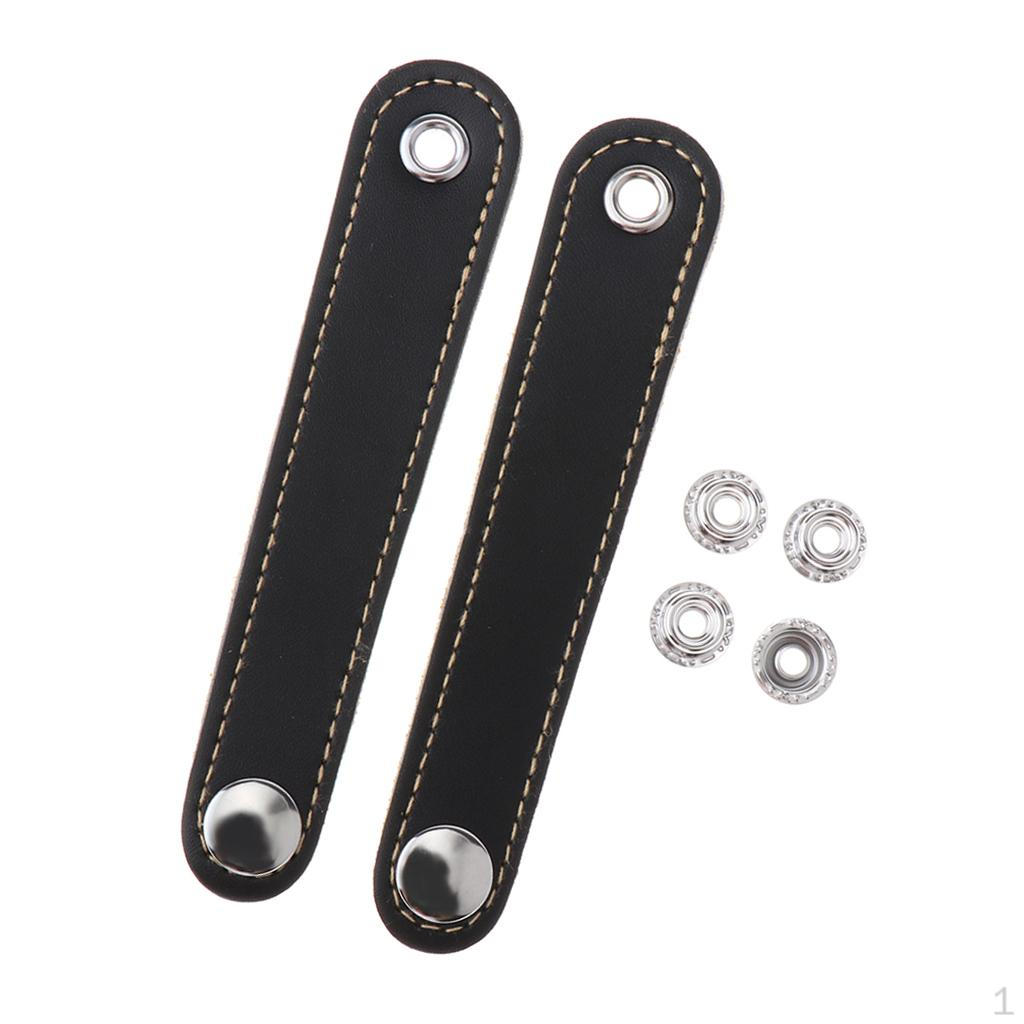 Verstellbare Bassakkordeon Balgriemen PU-Lederabdeckung