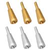 Professional 3.0C/5C/7C Plated Trumpet Mouthpiece Trumpet Nozzle Stainless Steel Trumpet Mouthpiece Small Trumpet Nozzle