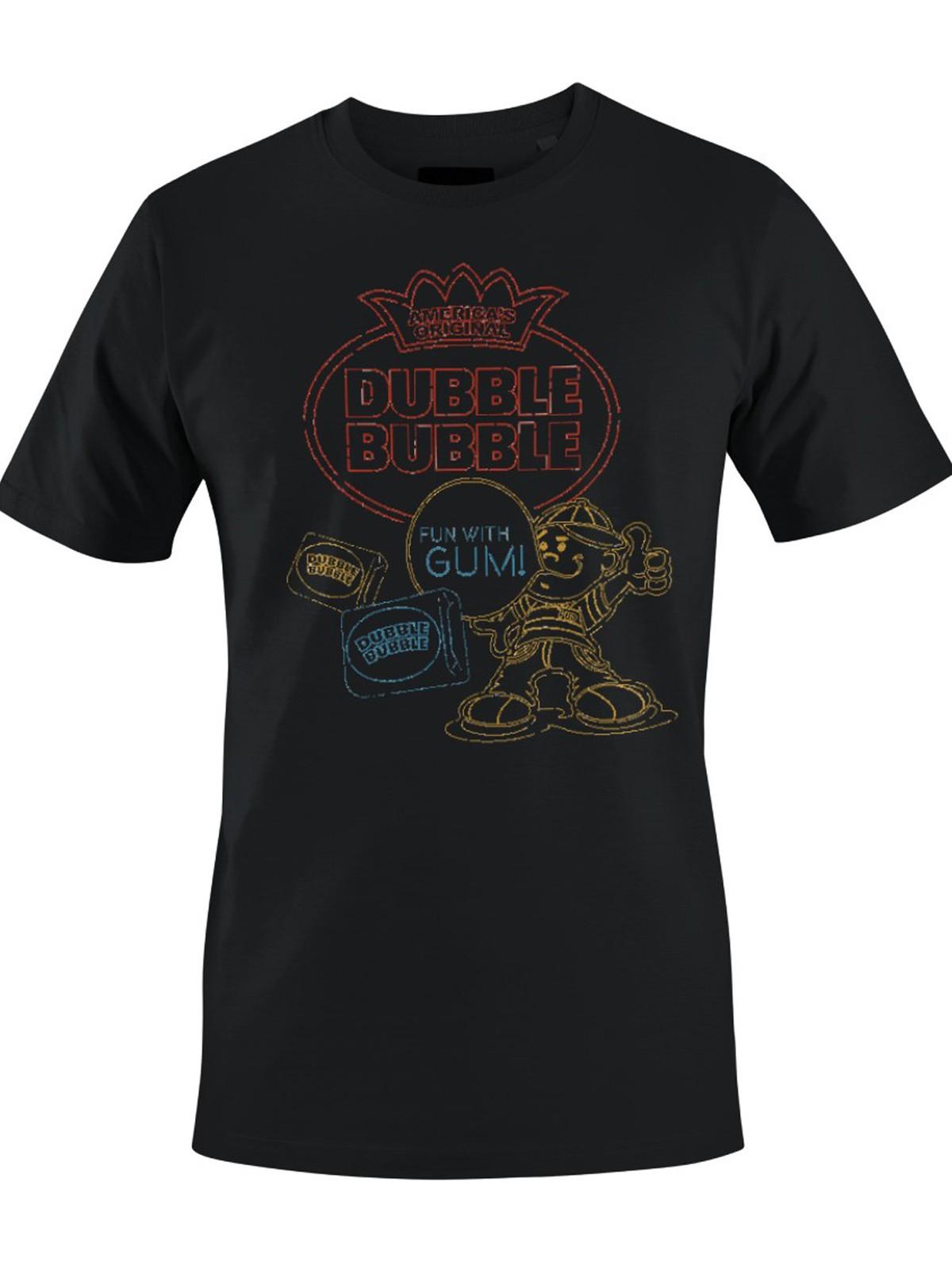 Officially Licensed Dubble Bubble Classic Gum Advertisement Mens T-shirt XXXXL
