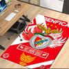 Benfica Teppich mit Aufdruck, für Bürostuhl Wohnzimmer Schlafzimmer Küche Raumdekoration Geschenke.