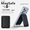 MagSafe Magnetic Card Holder Stand - Multifunctional PU Leather Universal Phone Accessory.