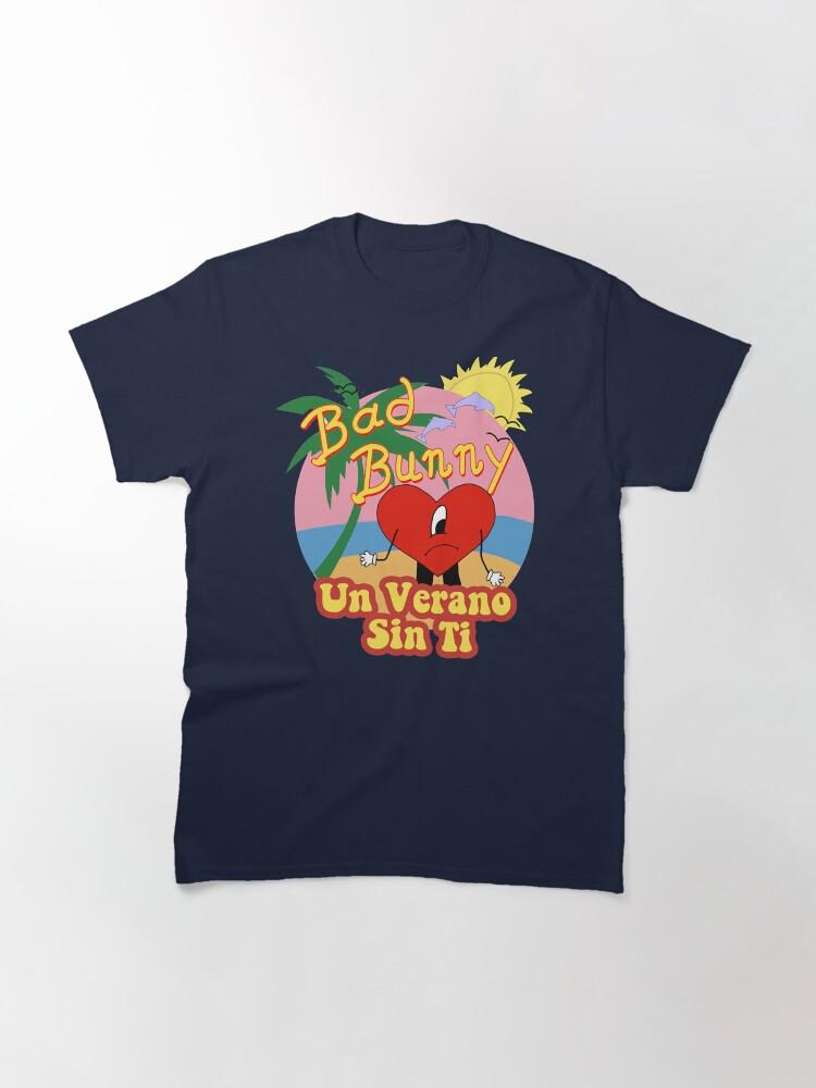 Bunny Un Verano Sin Ti Heart Worlds Hottest Tour Classic TShirt 2026 Summer Luxury Fashion Men Women Cotton Oversized Tshirt