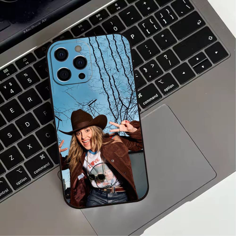 Lainey singer W-Wilson  Phone Case For iPhone 17,16,15,14,13,12,11 Plus,Pro Max,XS,Soft Silicone Black Cover