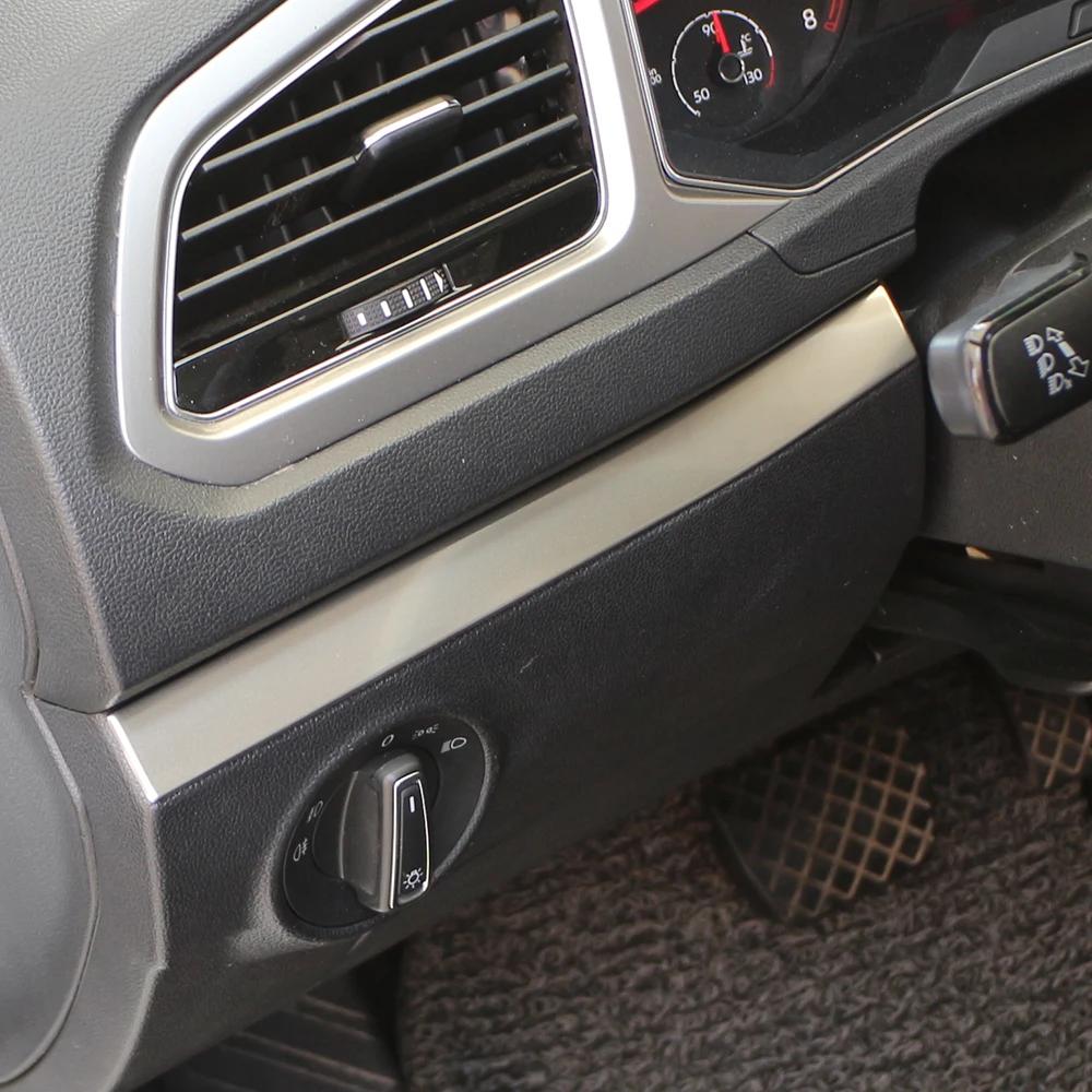 Voor Volkswagen VW T-ROC Troc 2018 2019 2020 2025 2025 LHD Accessoires Middenconsole Decoratiestrip Sticker Interieur Bekleding