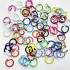 1.2*8mm Painted Metal Jump Rings - Colored DIY Keychain and Ornament Accessories