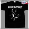 T-shirt Bathory T-shirt Metal T-shirt Testa di Capra Maglietta Musicale T-shirt Unisex
