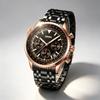 Men's Quartz Watch SKMEI Chronograph Stainless Steel Fashion 9333