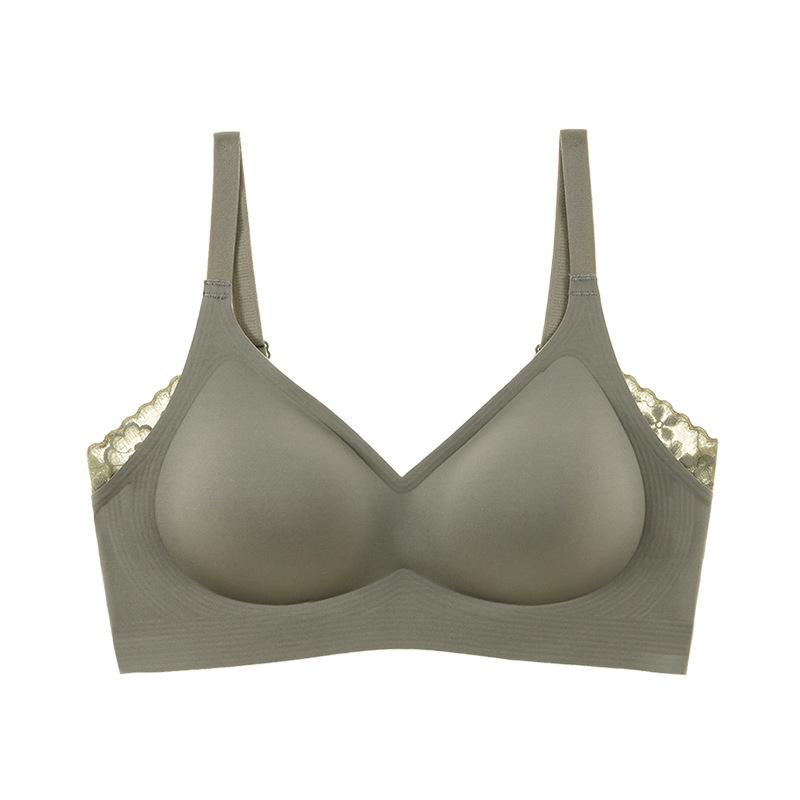 Jelly Latex Unterwäsche Spaghetti Strap Uphold Gather Einstellbare Schnalle Spurlose Zurück Sexy Unterwäsche BH