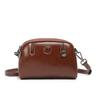 Oil Wax Cowhide Women's Bag 2025 New Fashion Versatile Small Square Bag Genuine Leather Bag Multi-Pocket Crossbody Small Bag