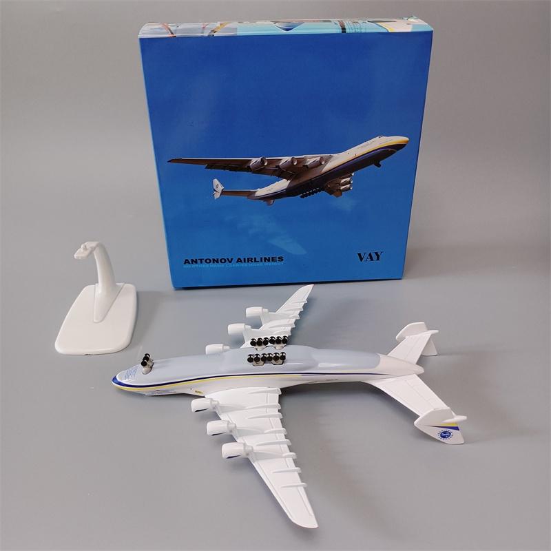 Alloy Aircraft 20 Cm The World's Largest Cargo Aircraft Soviet Aviation Antonov 225 Airlines Ukrainian An-225 Uria Die-cast Aircraft