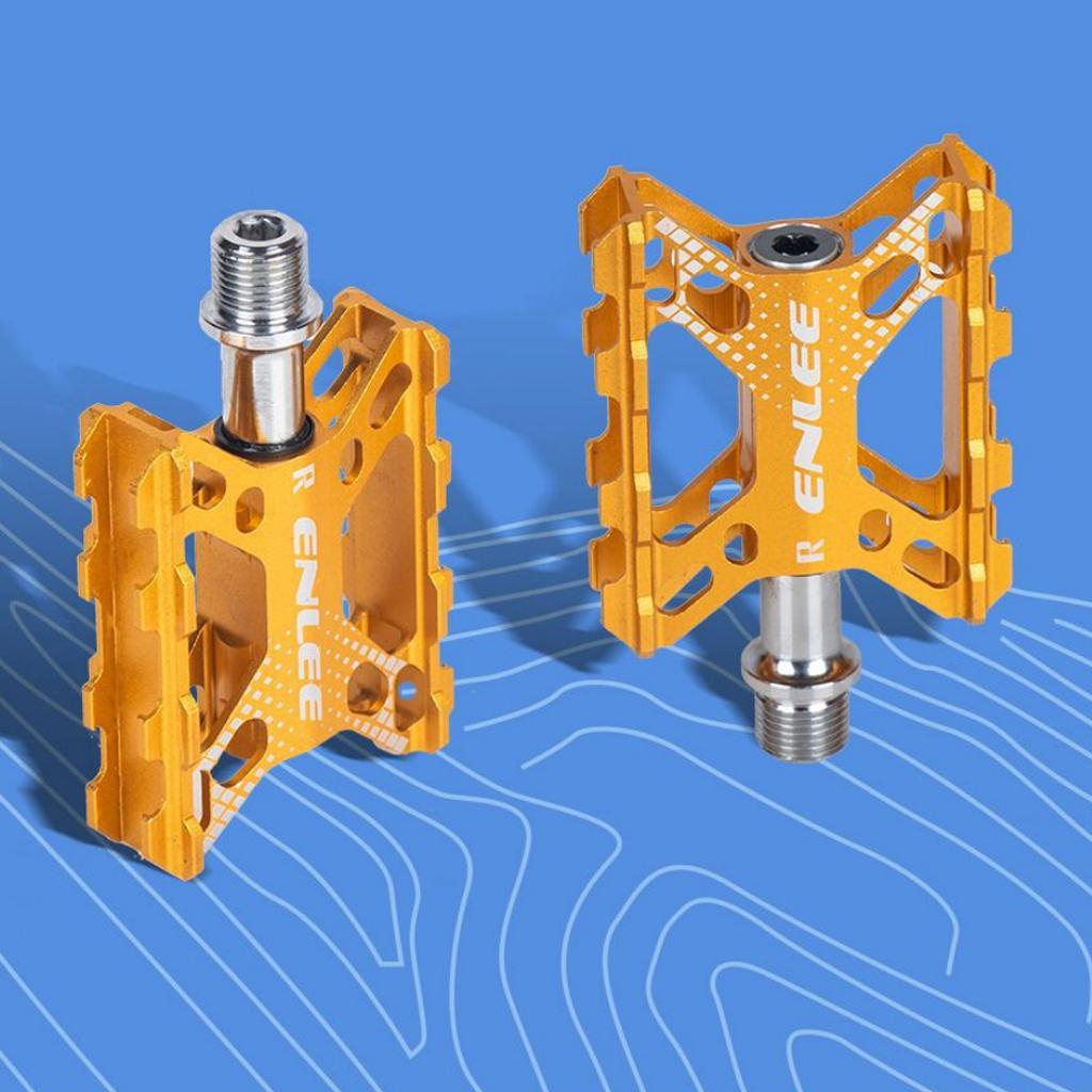 Road Mountain Bike Pedals Aluminum Alloy Sealed Bearing MTB Bicycle Pedals
