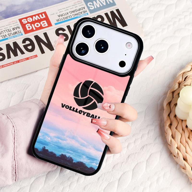 Volleyball Sport Phone Case For IPhone 17 16e 15 14 13 12 11 Pro Max Air Mini Soft Protective Cover