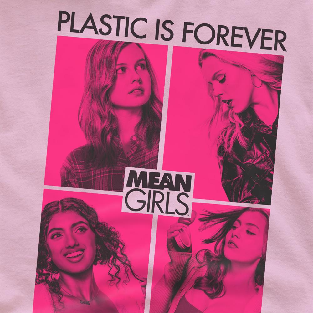 Mean Girls Unisex Adult Plastic Is Forever T-Shirt