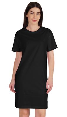 Dame Ens Skiftet Korte Ærmer Normal Pasform Bomuld Jersey T-shirt