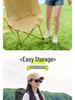 Portable Adjustable Outdoor Moon Chair: Folding Recliner for Camping, Beach, Fishing, and Picnics