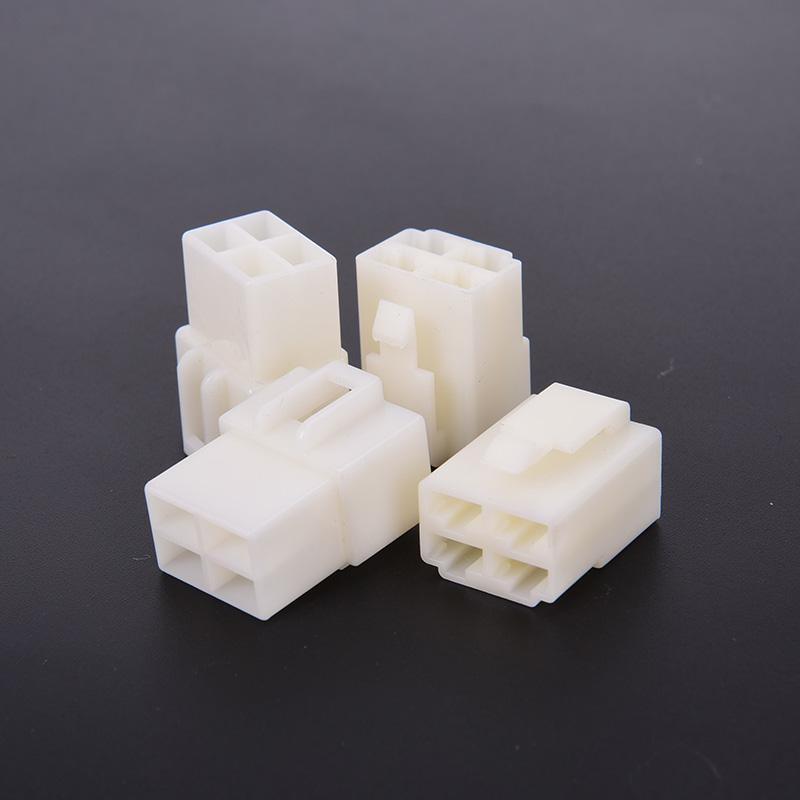 6.3Mm 4Pin Automotive Electrical Wire Connector Male Female Cable Terminal Plug