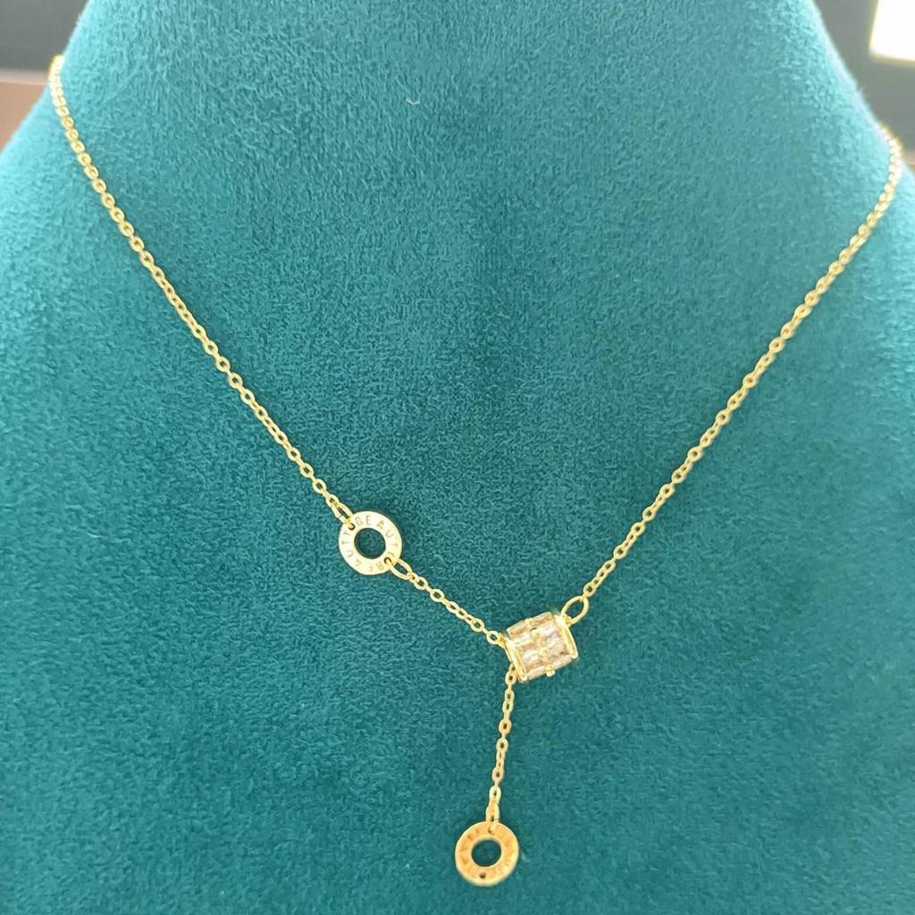 2023 Women's Light Luxury Little Waist Necklace - Non-Fading, Versatile Sweater Chain Pendant