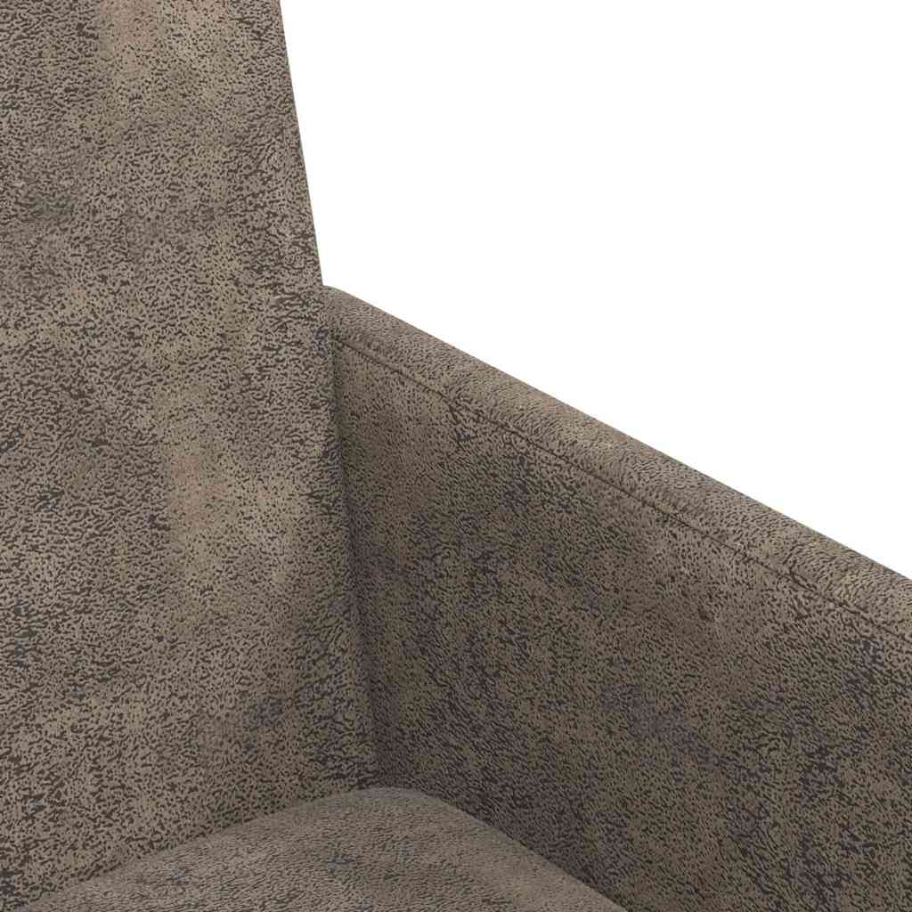 Dining Room Chairs with Casters 2 pcs Dark Grey 57 x 66 x 94 cm