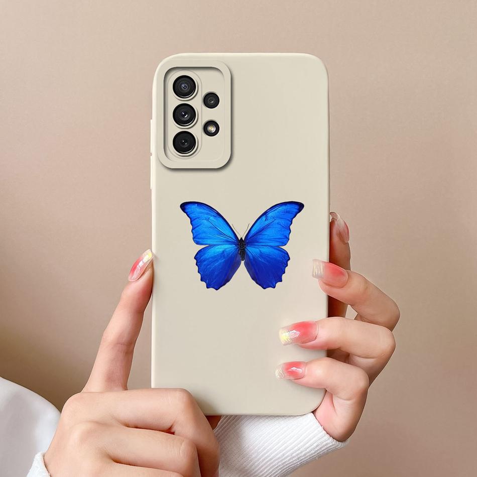 For Samsung Galaxy A72 Phone Case Love Heart Soft Liquid Silicone Camera Protection Back Cover For Samsung A 72 4G 5G Funda Capa