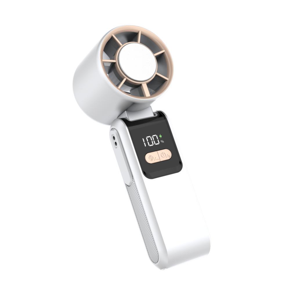 Portable Handheld Fan with Built-in Cable and Folding Ice Pack 172*54.5*59.4mm