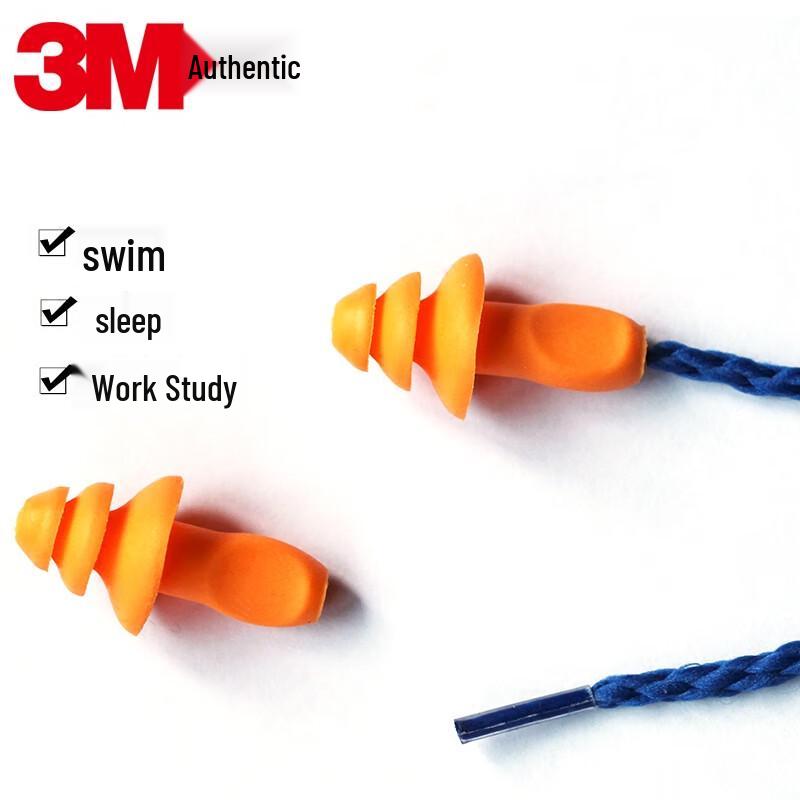 3M 1270 Reusable Corded Earplugs