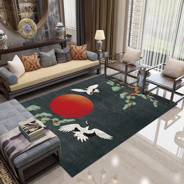 Koberec v čínském stylu Vintage koberec do předsíně Obývací pokoj Ložnice Kuchyň Národní pokoj Domácí dekor Koberec Rohožka