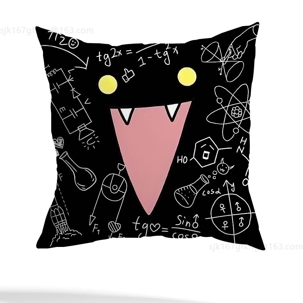 L-Lightsaber BL Manhwa Pillow Case Square Double-Sided Printing Short Plush Sofa Cushion Cover Bedroom Bedside Pillow