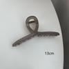 Akryl Barrette elegancka jednokolorowa spinka do włosów krab spinka do włosów Vintage proste akcesoria do włosów dla kobiet kucyk pazur klip kraby