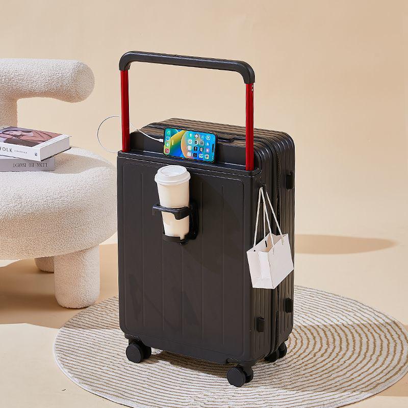 Multifunctional Large-Capacity Suitcase with Wide Handle and Combination Lock for Travel