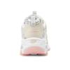 Skechers DLites Comfortable Versatile Fashion Durable Low-Top Casual Shoes Women Sneaker Off-White Pink 150538-NTPK