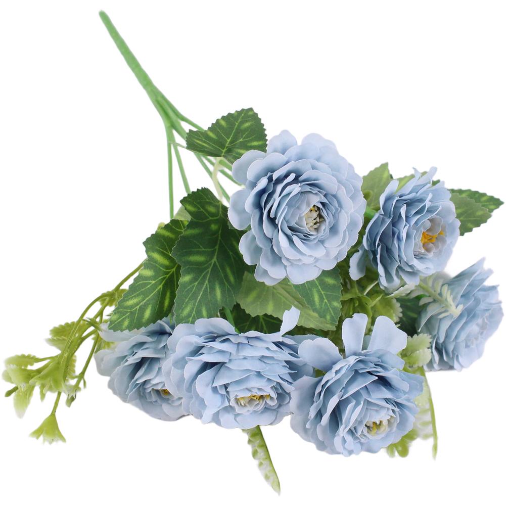 6 Head Silk Peony Flowers Artificial for Wedding Decoration Home Hotel Garden Party Use 30cm Height Arrangement