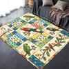 2025 New Retro Animal Carpet Rug for Living Room Bedroom Home Sofa Decoration,Kids play Non-slip Floor Mat99