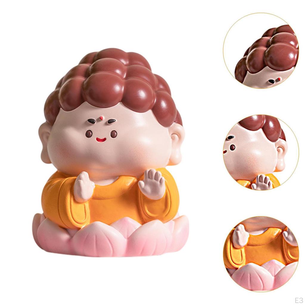 Chinese Deity Figurine for Tabletop Display, Collectible Craft Home And Office