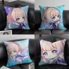 1pc Sangonomiya Kokomi And Sea Genshin Impact Pillow Case Fashion Square Pillowcase Bedroom Sofa Room Ins Decoration Leisure