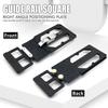 Woodworking Guide Rail Square 90 Degree Right Angle Positioning Plate Compatible with Festool/Makita/Milwaukee Track Saw Rail