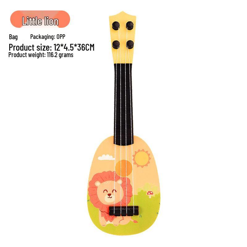 

Трансграничное мультяшное укулеле для детей - Маленький музыкальный инструмент для начинающих Bagged