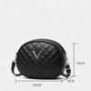 Trend Leather Women's Crossbody Bag Casual Versatile Small Square Bag Messenger Bag Daily Use