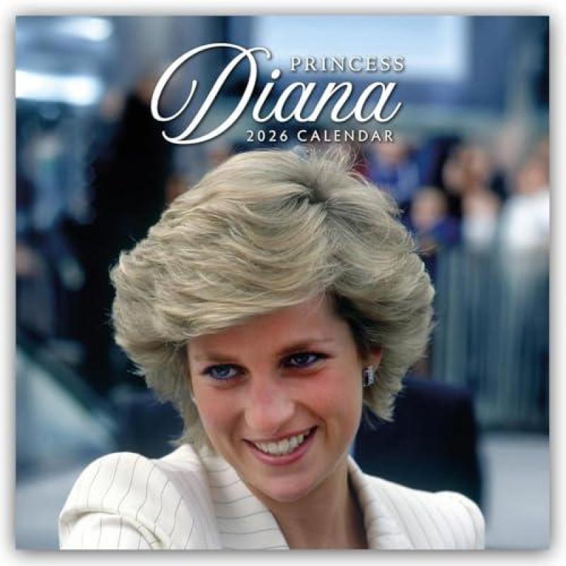 Diana 2026 Quadratischer Wandkalender von Red Robin, Taschenbuch, ISBN 9781804429631