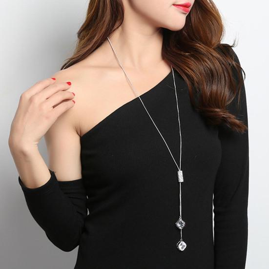 Ženy Svetr Řetízek Dlouhý střapec Umělá perla Dekor Slitina Oblečení Šperky Seznamka Ples Party Oděv Dekorace Náhrdelník