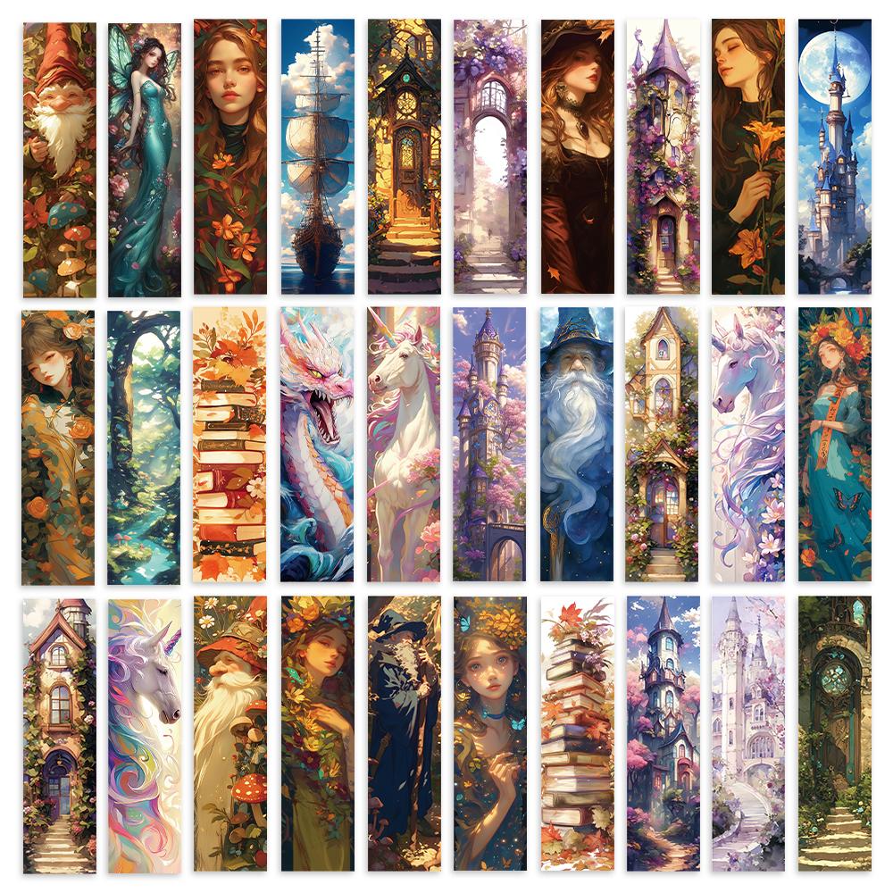 

32pcs, Dream Bookmarks, Back to School Season, Christmas, Halloween, Teacher s Day, suitable for readers and birthday gifts.