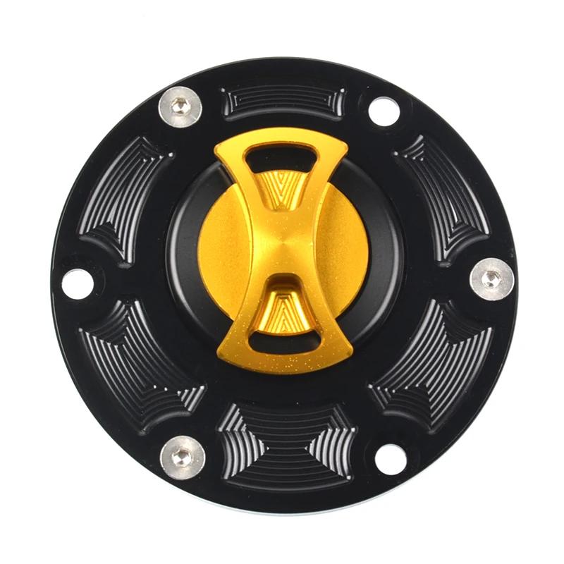 Motorcycle CNC Fuel Tank Cap Cover for Triumph Daytona 600/650 675/955i Speed Four Triple 955i/1050 Tiger 800/800XC TT600 золотой