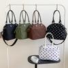 Wave Point Fashion Single Shoulder Crossbody Bag Women's Summer New Style Casual Style Large Capacity Bowling Bag Handbag