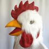 Funny Head Mask Carnival Rooster Animal Latex Mask Festival Stage Performance Props Elastic and Stretchy Material